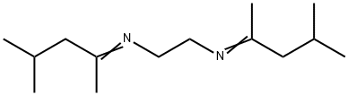 N,N'-bis(1,3-dimethylbutylidene)ethylenediamine  Structure