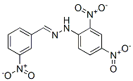 N-(2,4-디니트로페닐)-3-니트로벤즈알데히드히드라존 구조식 이미지