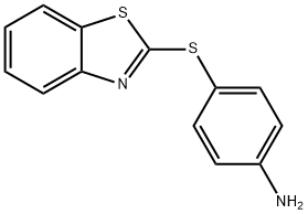 4-(2-benzothiazol-2-ylthio)aniline Structure