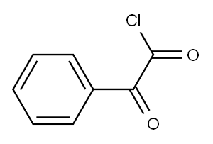 Benzeneacetyl chloride, alpha-oxo- (9CI) 구조식 이미지