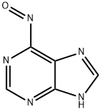 1H-Purine, 6-nitroso- (9CI) Structure