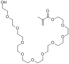 POLY(ETHYLENE GLYCOL) (N) MONOMETHACRYLATE Structure