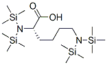 N2,N2,N6,N6-Tetrakis(trimethylsilyl)-L-lysine Structure