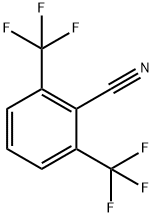 2,6-BIS(TRIFLUOROMETHYL)BENZONITRILE Structure