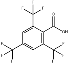 2,4,6-TRIS(TRIFLUOROMETHYL)BENZOIC ACID Structure