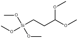 3-(Trimethoxysilyl)propionaldehyde dimethyl acetal Structure