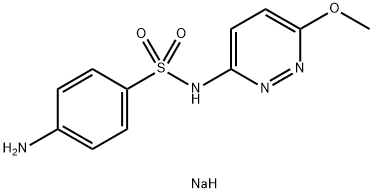 Sulfapiridazin sodium Structure
