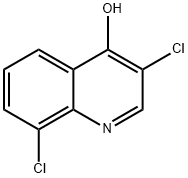 3,8-DICHLOROQUINOLIN-4-OL Structure