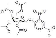 2,4-Dinitrophenyl β-D-Galactoside Tetraacetate Structure