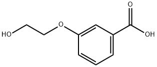 3-(2-HYDROXY-ETHOXY)-BENZOIC ACID Structure