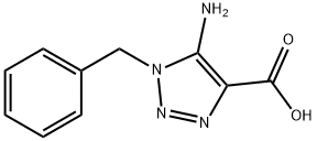 5-Amino-1-benzyl-1H-1,2,3-triazole-4-carboxylic acid 구조식 이미지