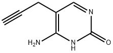 2(1H)-Pyrimidinone, 4-amino-5-(2-propynyl)- (9CI) 구조식 이미지