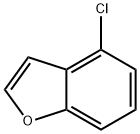 Benzofuran,  4-chloro- 구조식 이미지