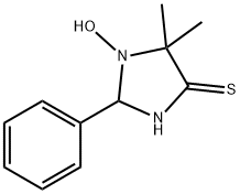 1-HYDROXY-5,5-DIMETHYL-2-PHENYLTETRAHYDRO-4H-IMIDAZOLE-4-THIONE Structure