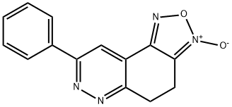 8-PHENYL-4,5-DIHYDRO[1,2,5]OXADIAZOLO[3,4-F]CINNOLIN-3-IUM-3-OLATE Structure