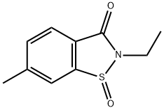 1,2-Benzisothiazol-3(2H)-one,2-ethyl-6-methyl-,1-oxide(9CI) Structure