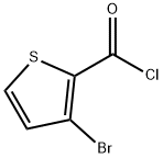 3-BROMOTHIOPHENE-2-CARBONYL CHLORIDE 구조식 이미지
