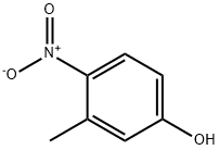 3-메틸-4-나이트로페놀 구조식 이미지