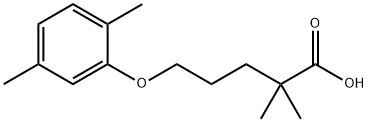 Gemfibrozil Structure