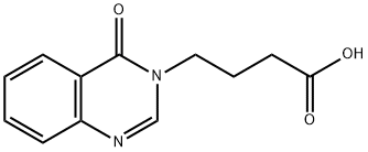 4-(4-OXOQUINAZOLIN-3(4H)-YL)BUTANOIC ACID 구조식 이미지