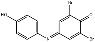 2,6-디브로모-N-4-히드록시페닐-p-벤조퀴논모노이민 구조식 이미지