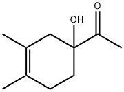 Ethanone, 1-(1-hydroxy-3,4-dimethyl-3-cyclohexen-1-yl)- (9CI) 구조식 이미지