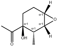 Ethanone, 1-[(1R,2S,3S,6S)-3-hydroxy-2-methyl-7-oxabicyclo[4.1.0]hept-3-yl]-, Structure