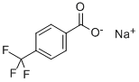 Sodium 4-trifluoromethylbenzoate Structure