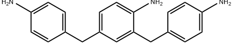 2,4-bis(p-aminobenzyl)aniline  Structure