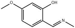 페놀,5-메톡시-2-[(E)-(메틸이미노)메틸]-(9CI) 구조식 이미지