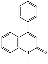 1-메틸-4-페닐-1H-퀴놀린-2-온 구조식 이미지