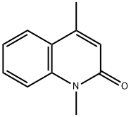 2(1H)-Quinolinone, 1,4-dimethyl- 구조식 이미지