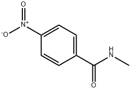 N-Methyl-4-Nitro-Benzamide 구조식 이미지