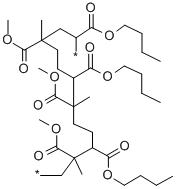Butyl acrylate-methyl methacrylate polymers Structure