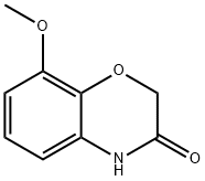 8-METHOXY-2H-BENZO[B][1,4]OXAZIN-3(4H)-ONE 구조식 이미지