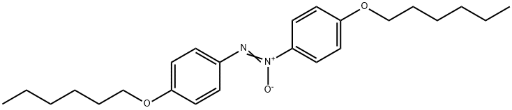 4,4'-BIS(N-HEXYLOXY)AZOXYBENZENE 구조식 이미지