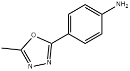 4-(5-METHYL-1,3,4-OXADIAZOL-2-YL)ANILINE Structure