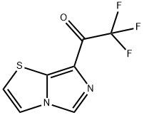 Ethanone, 2,2,2-trifluoro-1-imidazo[5,1-b]thiazol-7-yl- (9CI) 구조식 이미지
