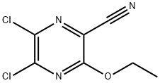 Pyrazinecarbonitrile, 5,6-dichloro-3-ethoxy- (9CI) Structure