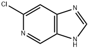 6-클로로-3H-이미다조[4,5-c]피리딘 구조식 이미지