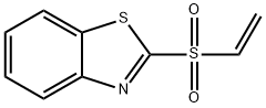 벤조티아졸,2-(에테닐술포닐)-(9CI) 구조식 이미지