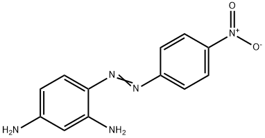 4-[(4-nitrophenyl)azo]benzene-1,3-diamine Structure