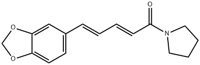 N-[10-(13,14-Метилендиоксифенил)-7(E),9(Z)-пентадиеноил]пирролидин структурированное изображение