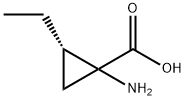시클로프로판카르복실산,1-아미노-2-에틸-,(2S)-(9CI) 구조식 이미지