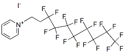 1-(3,3,4,4,5,5,6,6,7,7,8,8,9,9,10,10,10-heptadecafluorodecyl)pyridinium iodide Structure