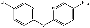 5-Amino-2-[(4-chlorophenyl)thio]pyridine Structure