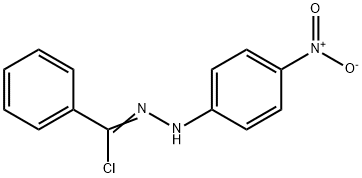 N-(4-Nitrophenyl)benzenecarbohydrazonoylchloride 구조식 이미지
