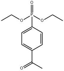 (4-ACETYL-PHENYL)-PHOSPHONIC ACID DIETHYL ESTER 구조식 이미지