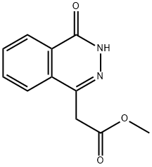 1-프탈라진아세트산,3,4-디하이드로-4-옥소-,메틸에스테르 구조식 이미지