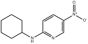 2-사이클로헥실아미노-5-니트로피리딘 구조식 이미지